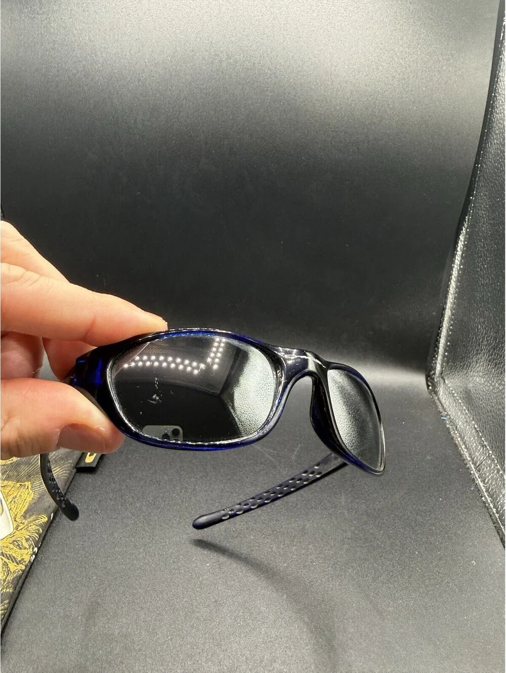 Oakley Fives Gen 1 Dark Crystal Blue/Black Iridium Lenses 03-123
